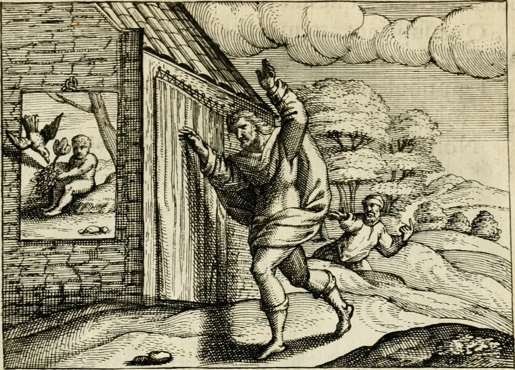 An illustration from Mikrokósmos = Paruus mundus, 1618, leaf 161