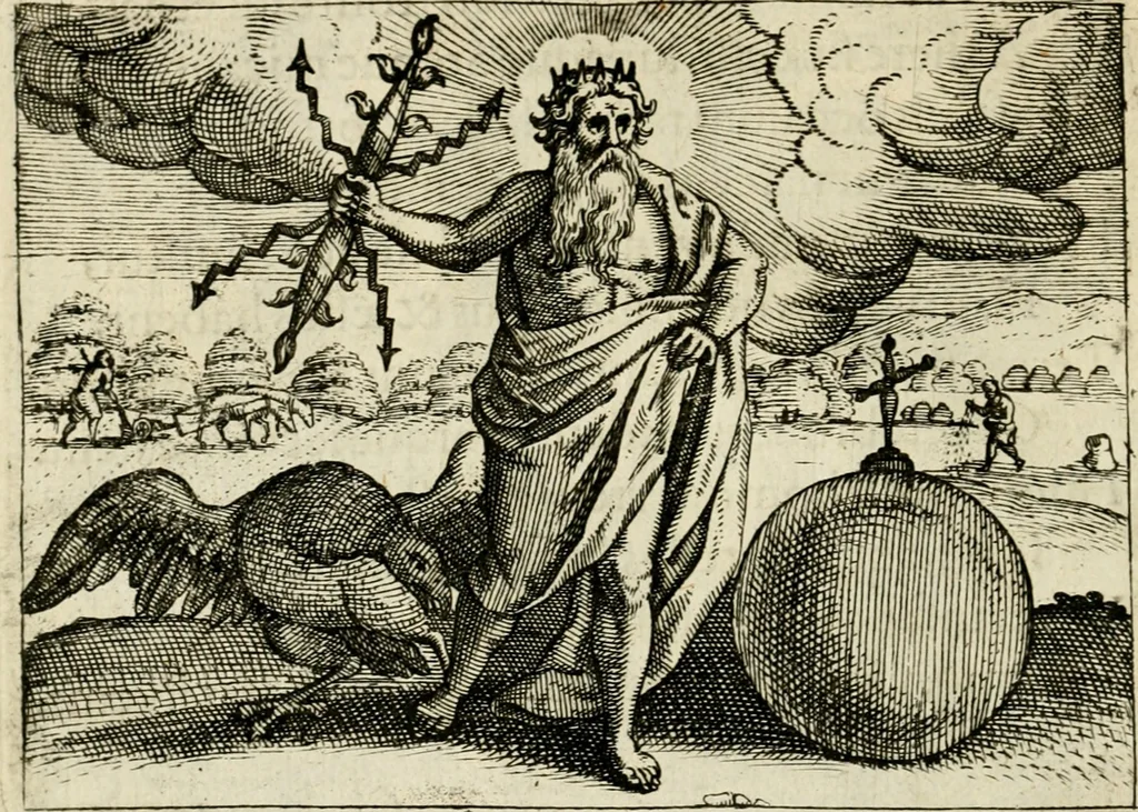 An illustration from Mikrokósmos = Paruus mundus, 1618, leaf 17