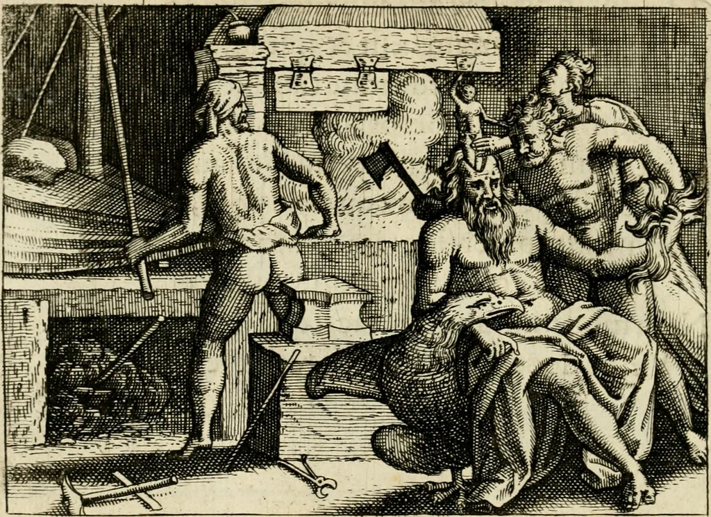 An illustration from Mikrokósmos = Paruus mundus, 1618, leaf 21