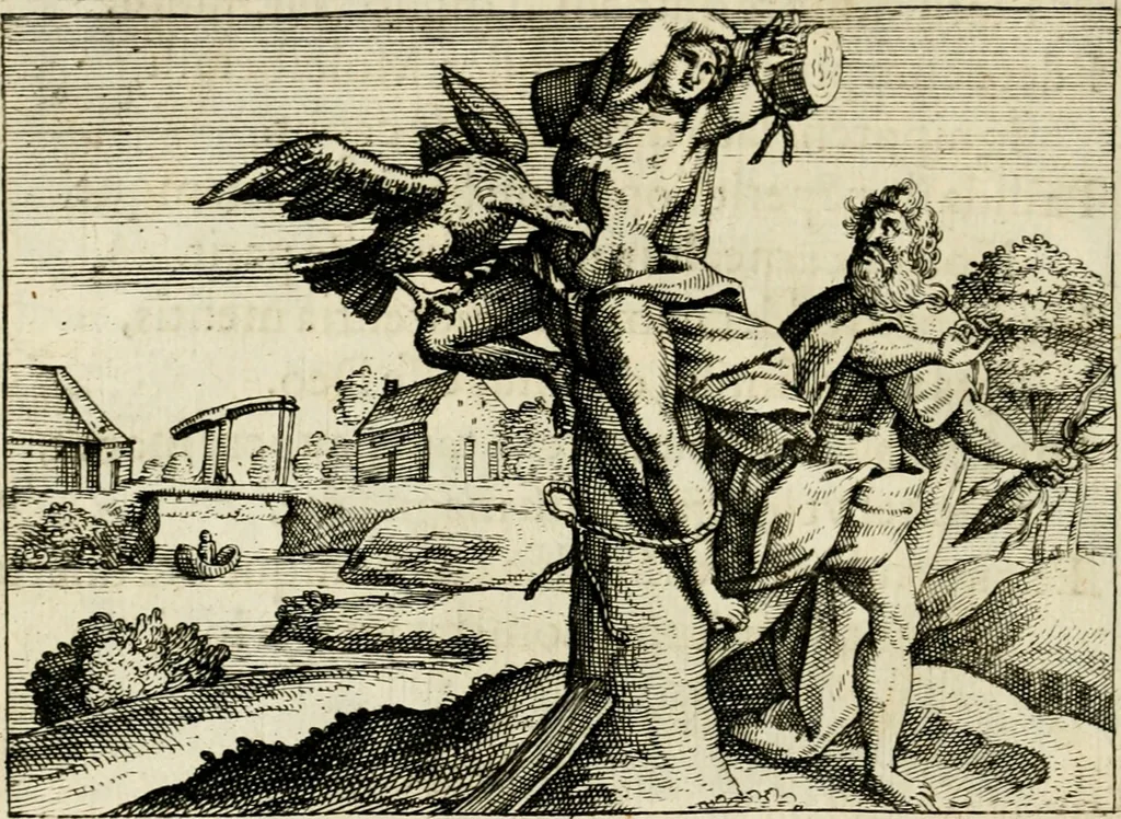 An illustration from Mikrokósmos = Paruus mundus, 1618, leaf 23