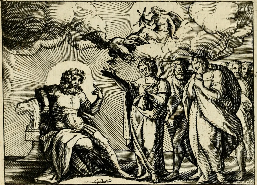 An illustration from Mikrokósmos = Paruus mundus, 1618, leaf 25