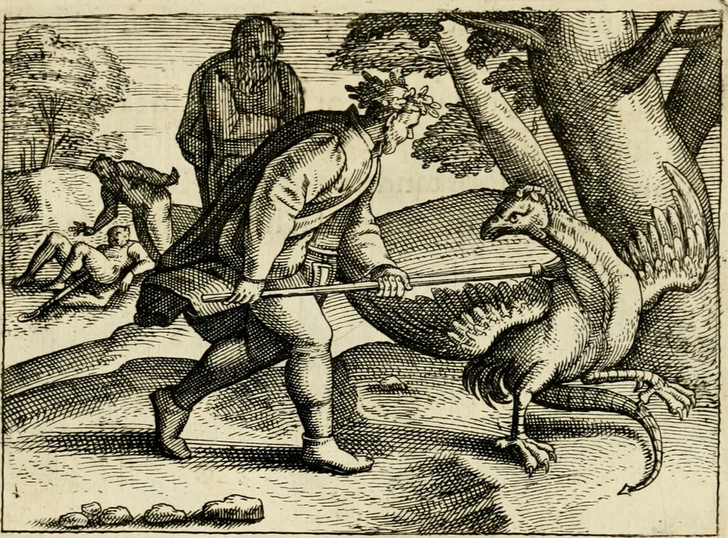 An illustration from Mikrokósmos = Paruus mundus, 1618, leaf 31