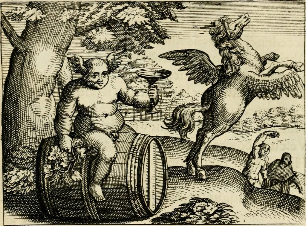An illustration from Mikrokósmos = Paruus mundus, 1618, leaf 33