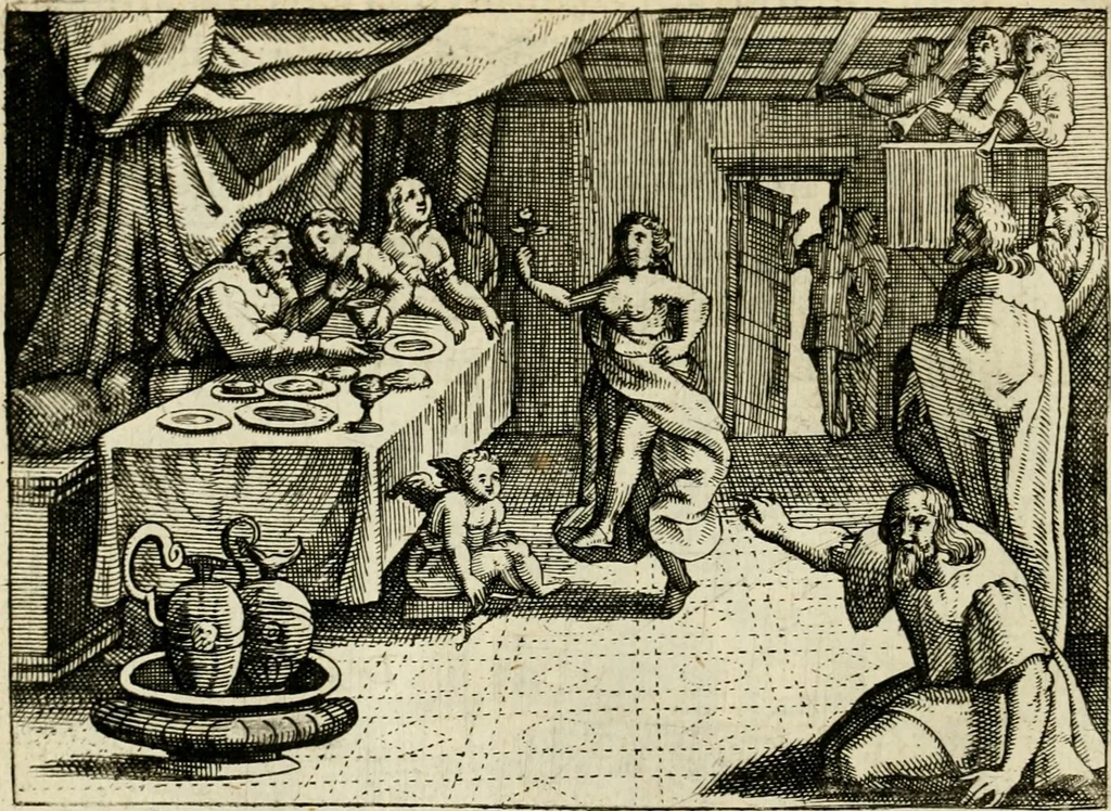 An illustration from Mikrokósmos = Paruus mundus, 1618, leaf 41