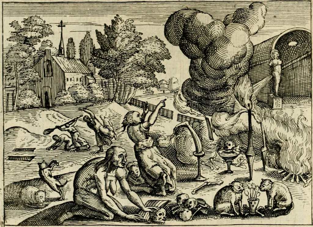 An illustration from Mikrokósmos = Paruus mundus, 1618, leaf 45