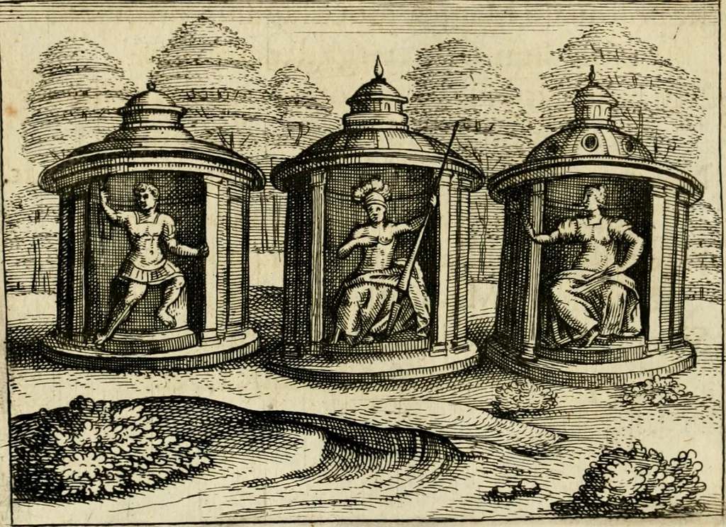 An illustration from Mikrokósmos = Paruus mundus, 1618, leaf 47