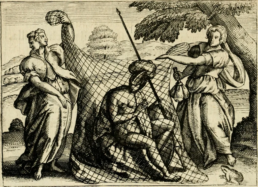 An illustration from Mikrokósmos = Paruus mundus, 1618, leaf 53