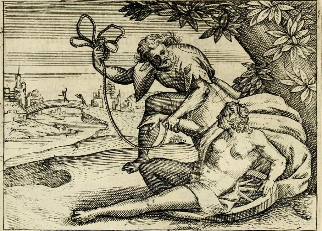 An illustration from Mikrokósmos = Paruus mundus, 1618, leaf 57