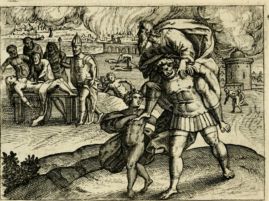 An illustration from Mikrokósmos = Paruus mundus, 1618, leaf 63