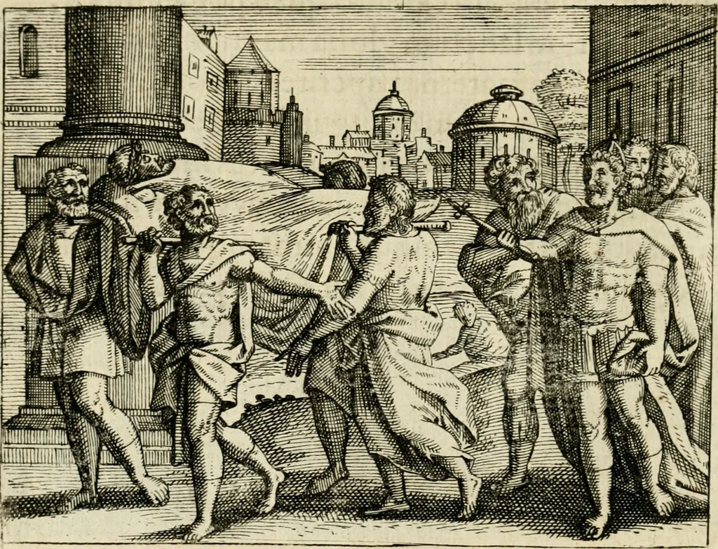 An illustration from Mikrokósmos = Paruus mundus, 1618, leaf 65