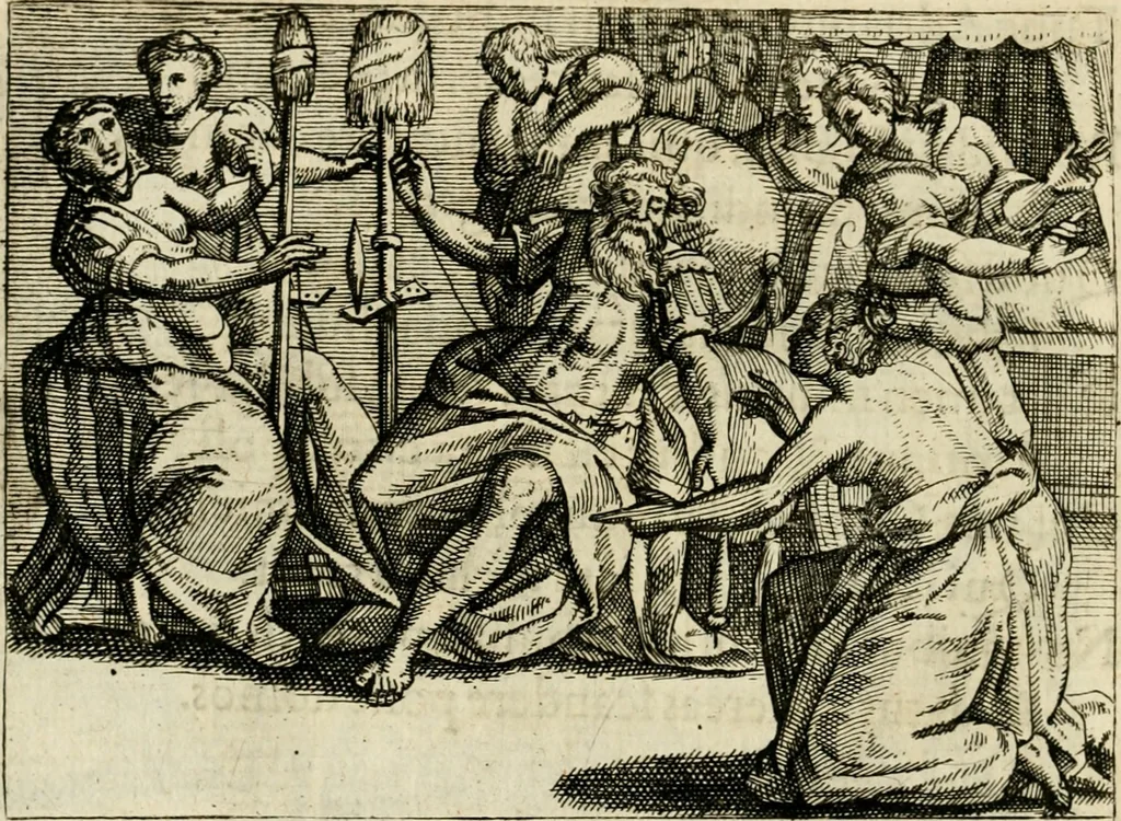 An illustration from Mikrokósmos = Paruus mundus, 1618, leaf 67