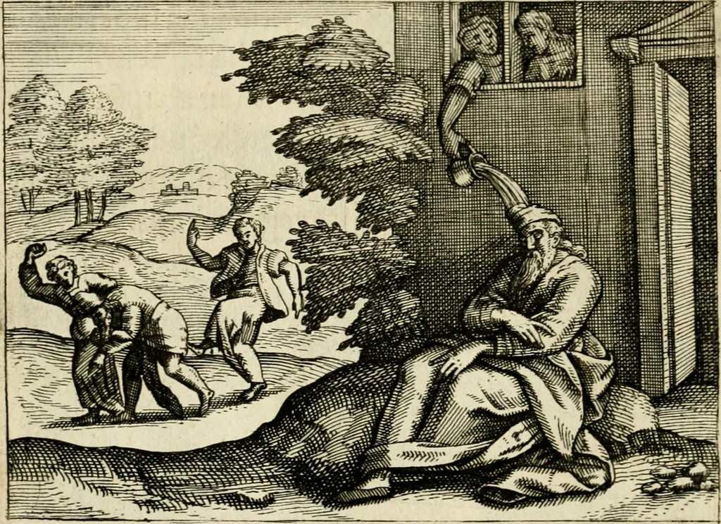 An illustration from Mikrokósmos = Paruus mundus, 1618, leaf 79