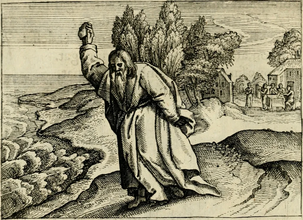 An illustration from Mikrokósmos = Paruus mundus, 1618, leaf 91