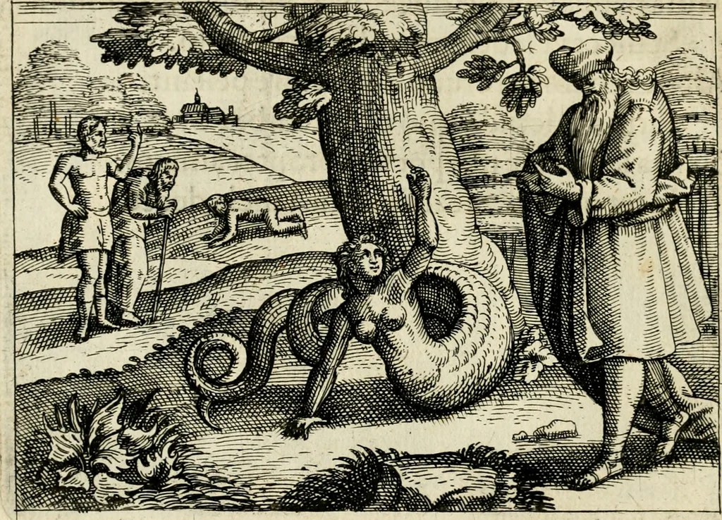 An illustration from Mikrokósmos = Paruus mundus, 1618, leaf 95