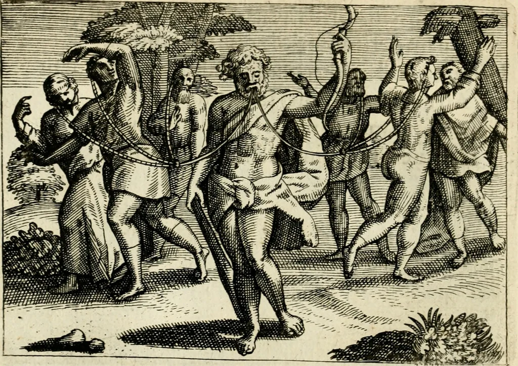 An illustration from Mikrokósmos = Paruus mundus, 1618, leaf 99