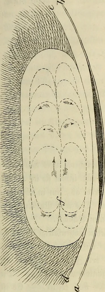 An illustration from Mikroskopische Bilder : Naturansichten aus dem kleinsten Raume ; ein Gemälde des Mikrokosmus in seinen Gestalten und Gesetzen, 1853, leaf 178