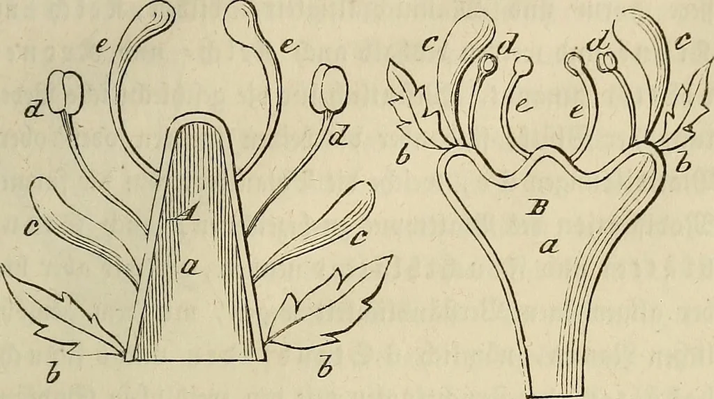 An illustration from Mikroskopische Bilder : Naturansichten aus dem kleinsten Raume ; ein Gemälde des Mikrokosmus in seinen Gestalten und Gesetzen, 1853, leaf 228