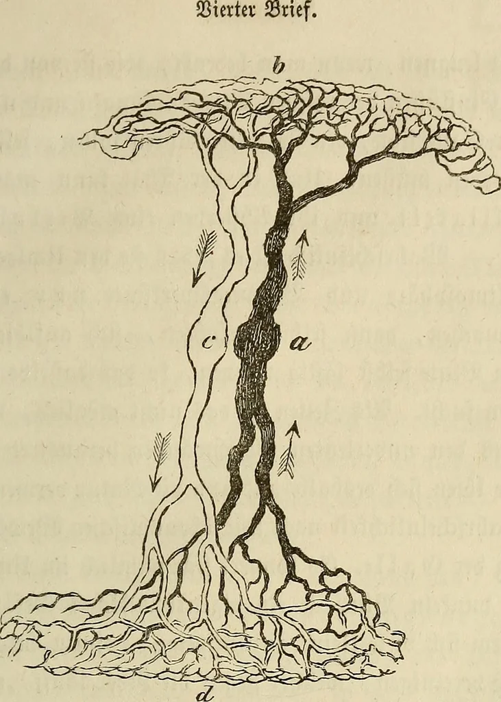 An illustration from Mikroskopische Bilder : Naturansichten aus dem kleinsten Raume ; ein Gemälde des Mikrokosmus in seinen Gestalten und Gesetzen, 1853, leaf 278