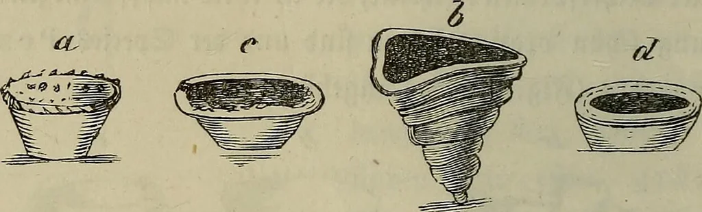 An illustration from Mikroskopische Bilder : Naturansichten aus dem kleinsten Raume ; ein Gemälde des Mikrokosmus in seinen Gestalten und Gesetzen, 1853, leaf 425