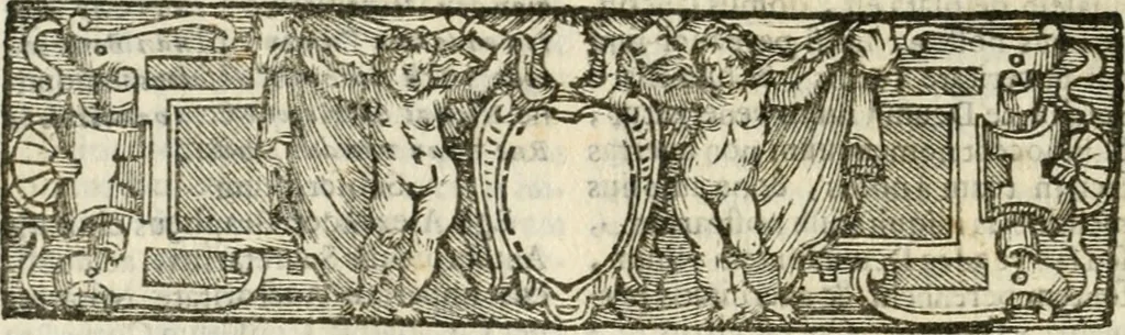 An illustration from Militarium ordinum origines, statuta, symbola, et insignia, iconibus, additis genuinis : hac editione multorum ordinum, & quoquot extitere, accessione locupletata, serie[que] temporum distributa, 1623, leaf 119