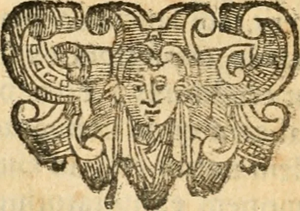 An illustration from Militarium ordinum origines, statuta, symbola, et insignia, iconibus, additis genuinis : hac editione multorum ordinum, & quoquot extitere, accessione locupletata, serie[que] temporum distributa, 1623, leaf 13