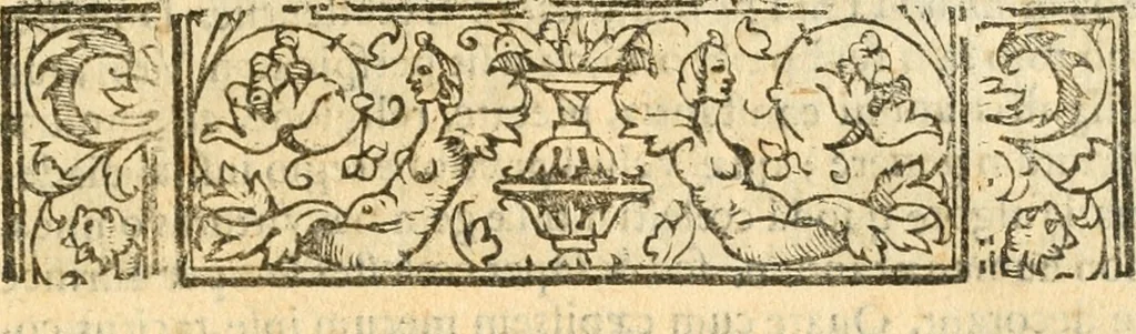 An illustration from Militarium ordinum origines, statuta, symbola, et insignia, iconibus, additis genuinis : hac editione multorum ordinum, & quoquot extitere, accessione locupletata, serie[que] temporum distributa, 1623, leaf 6