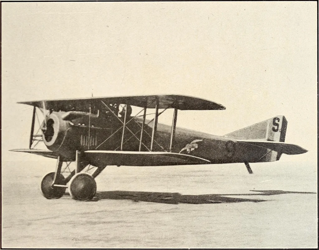 An illustration from Military aeroplanes, simplified, enlarged; an explanatory consideration of their characteristics, performances, construction, maintenance, and operation, specifically arranged for the use of aviators and students, 1918, leaf 14