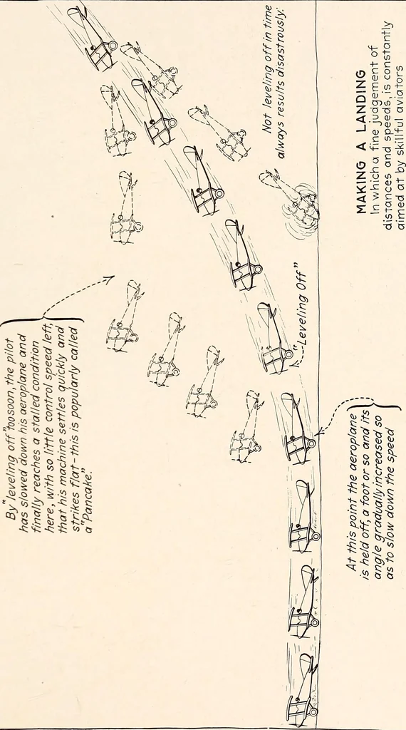 An illustration from Military aeroplanes, simplified, enlarged; an explanatory consideration of their characteristics, performances, construction, maintenance, and operation, specifically arranged for the use of aviators and students, 1918, leaf 234
