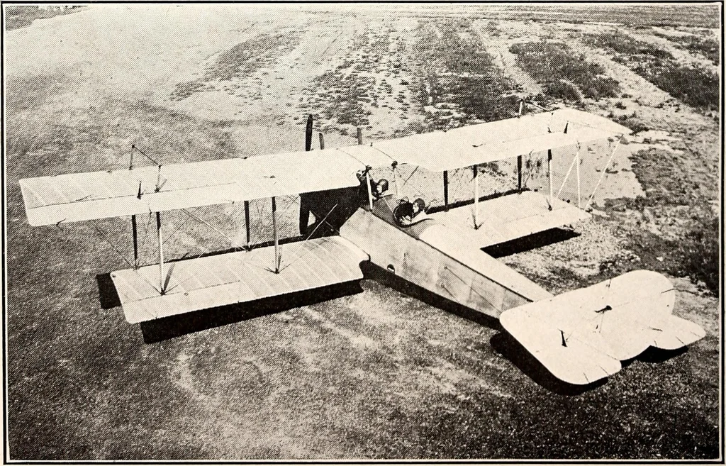 An illustration from Military aeroplanes, simplified, enlarged; an explanatory consideration of their characteristics, performances, construction, maintenance, and operation, specifically arranged for the use of aviators and students, 1918, leaf 237