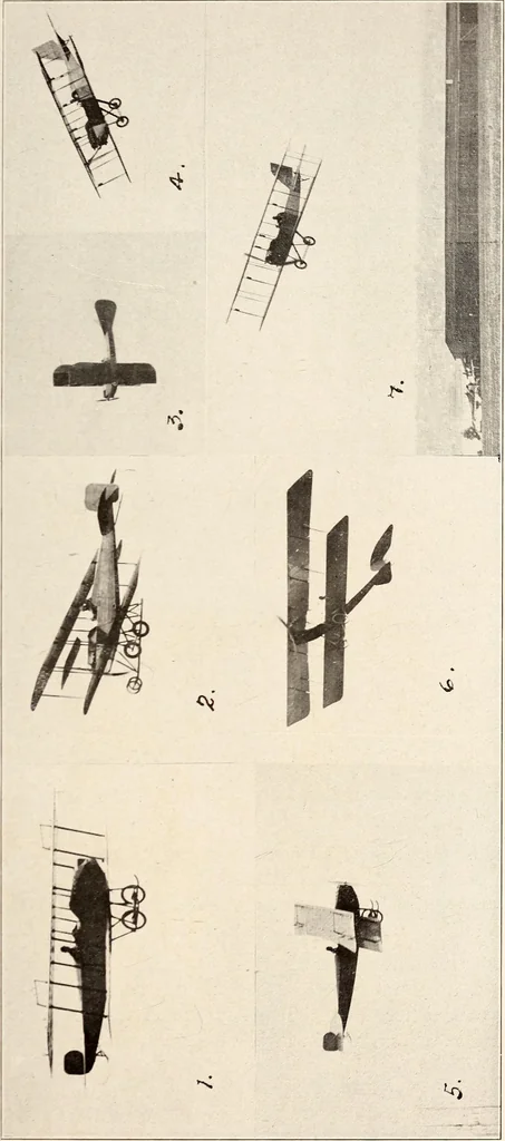 An illustration from Military aeroplanes, simplified, enlarged; an explanatory consideration of their characteristics, performances, construction, maintenance, and operation, specifically arranged for the use of aviators and students, 1918, leaf 34