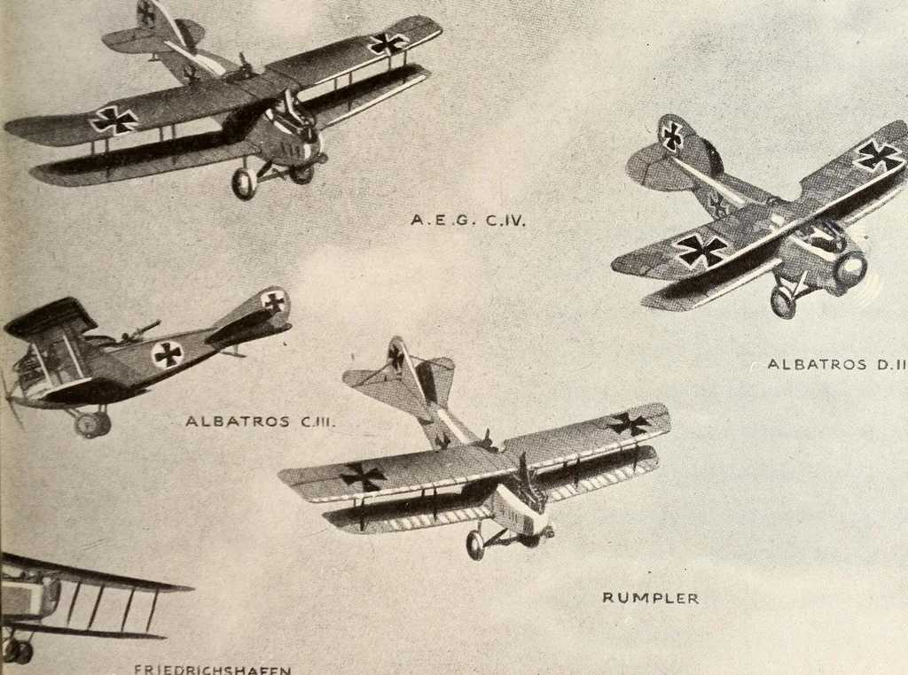 An illustration from Military aeroplanes, simplified, enlarged; an explanatory consideration of their characteristics, performances, construction, maintenance, and operation, specifically arranged for the use of aviators and students, 1918, leaf 40