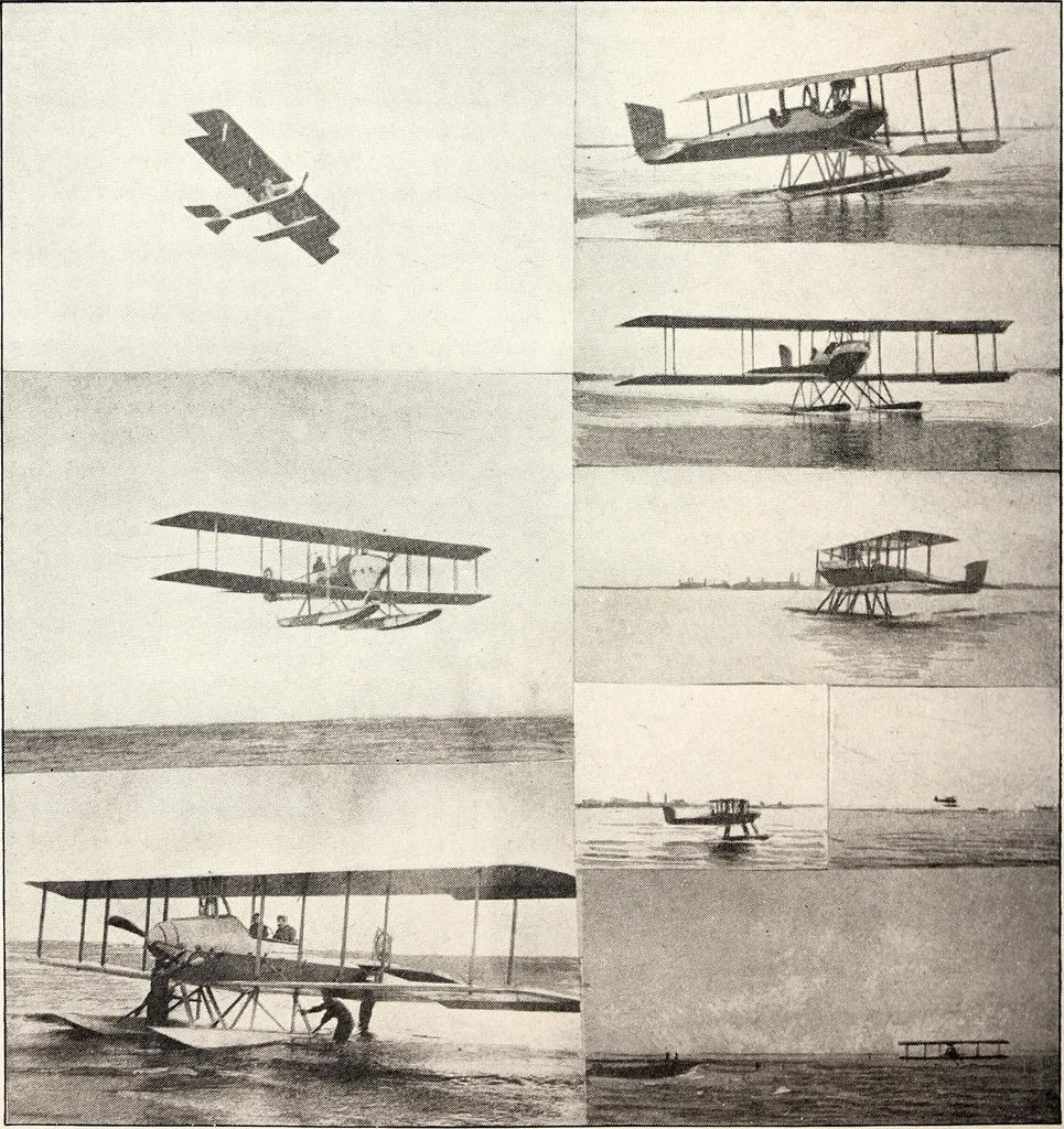 An illustration from Military aeroplanes, simplified, enlarged; an explanatory consideration of their characteristics, performances, construction, maintenance, and operation, specifically arranged for the use of aviators and students, 1918, leaf 61