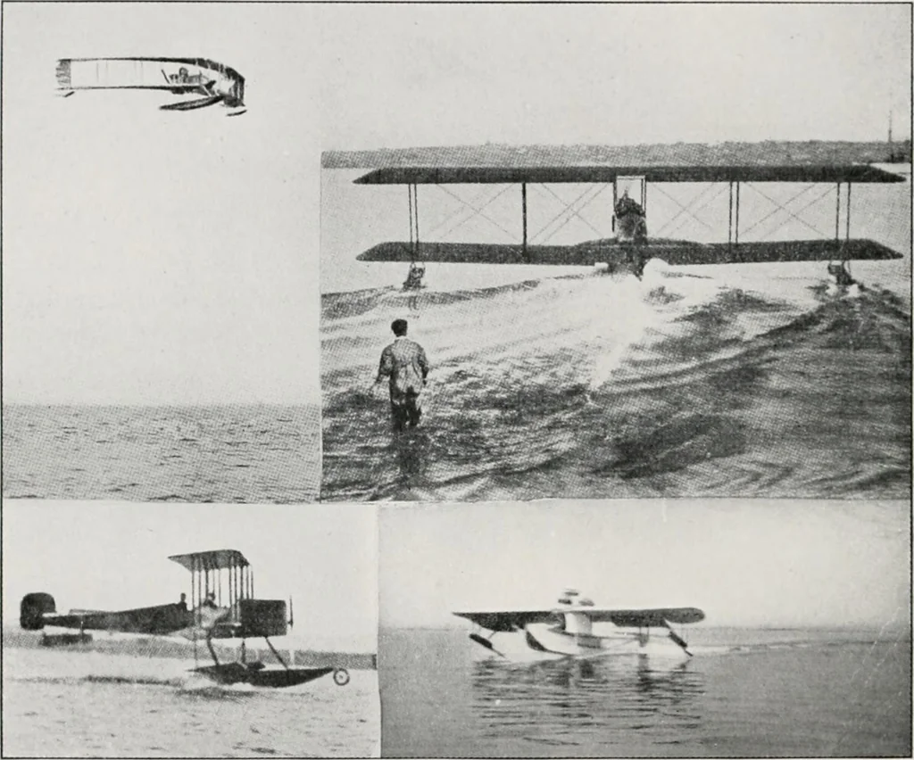 An illustration from Military aeroplanes; an explanatory consideration of their characteristics, performances, construction, maintenance, and operation, for the use of aviators, 1918, leaf 149