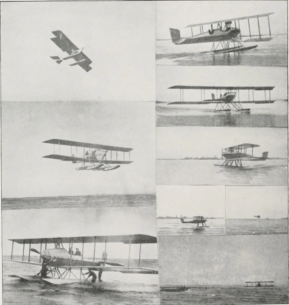 An illustration from Military aeroplanes; an explanatory consideration of their characteristics, performances, construction, maintenance, and operation, for the use of aviators, 1918, leaf 43