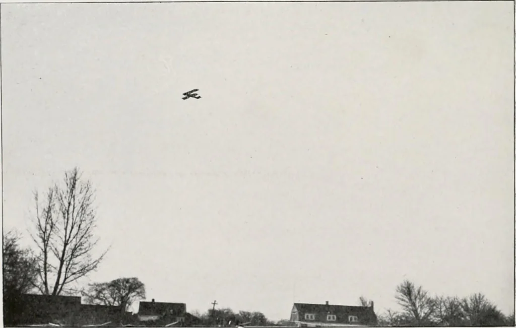 An illustration from Military aeroplanes; an explanatory consideration of their characteristics, performances, construction, maintenance, and operation, for the use of aviators, 1918, leaf 59