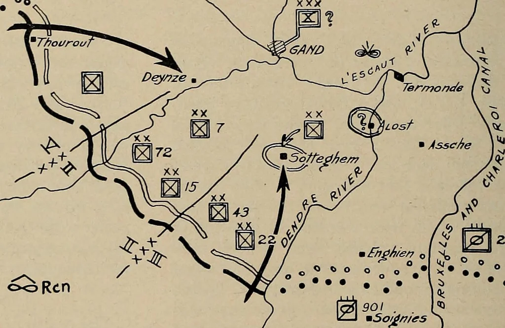 An illustration from Military review, 1922, leaf 35