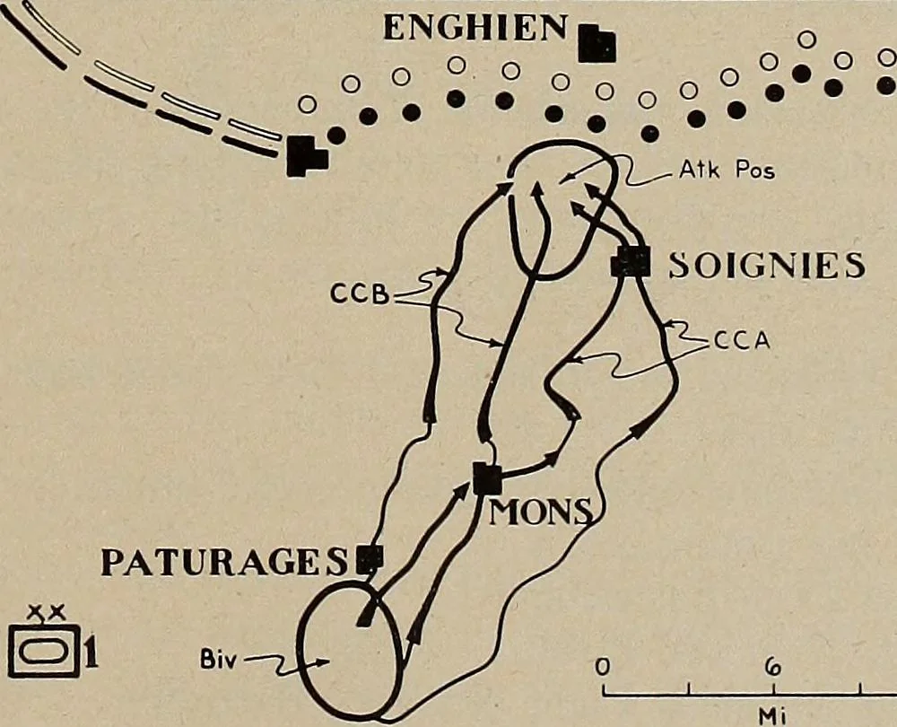 An illustration from Military review, 1922, leaf 38