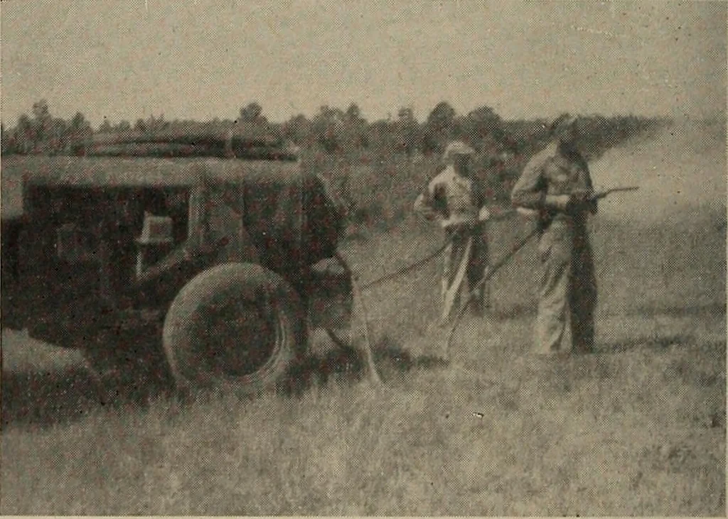 An illustration from Military review, 1922, leaf 65
