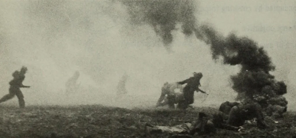 An illustration from Military review, 1922, leaf 69