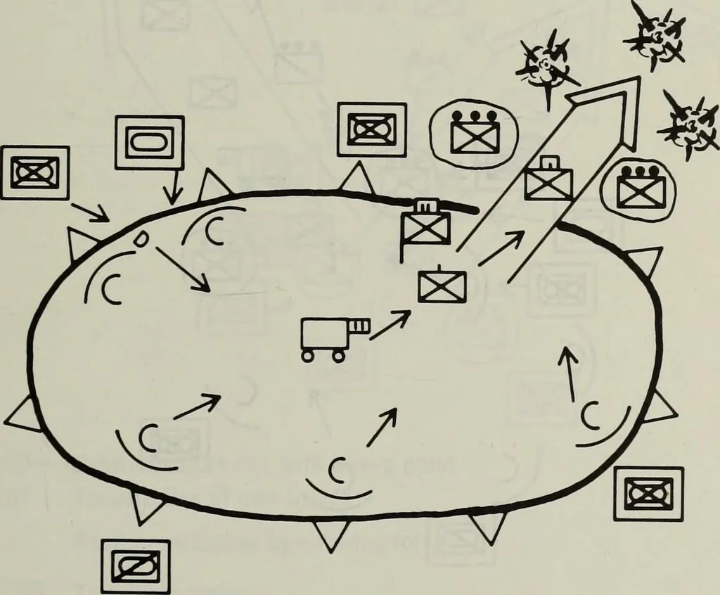 An illustration from Military review, 1922, leaf 70