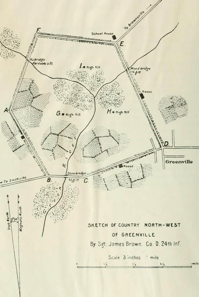 An illustration from Military sketching and map reading for non-commissioned officers, 1915, leaf 35