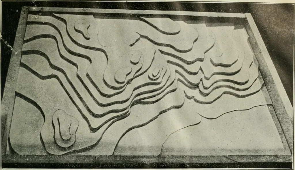 An illustration from Military sketching and map reading for non-commissioned officers, 1915, leaf 42