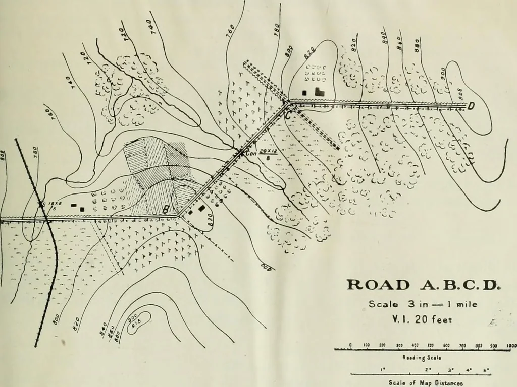 An illustration from Military sketching and map reading for non-commissioned officers, 1915, leaf 58