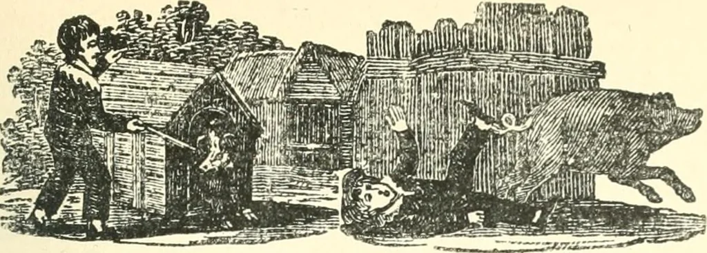 An illustration from The Millers of Haddington, Dunbar and Dunfermline; a record of Scottish bookselling, 1914, leaf 12