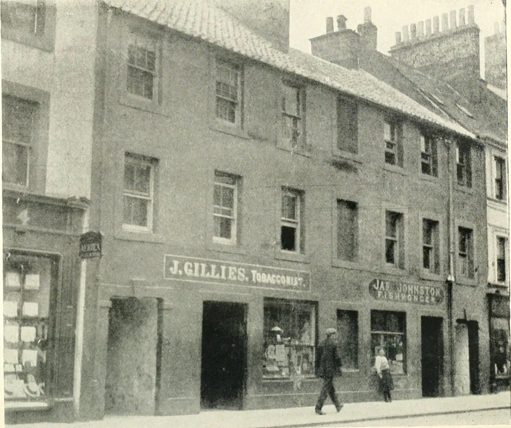 An illustration from The Millers of Haddington, Dunbar and Dunfermline; a record of Scottish bookselling, 1914, leaf 203