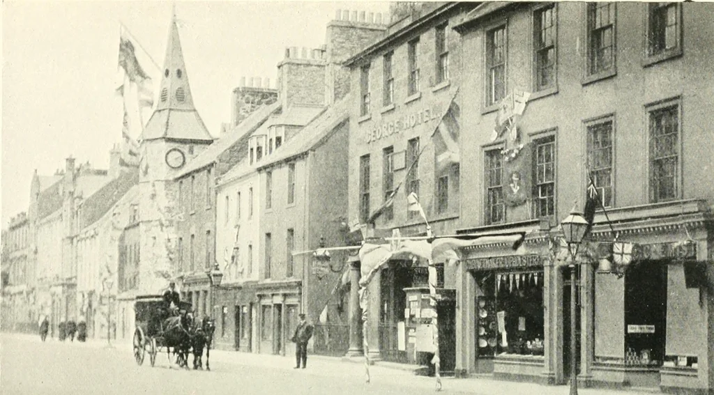 An illustration from The Millers of Haddington, Dunbar and Dunfermline; a record of Scottish bookselling, 1914, leaf 25