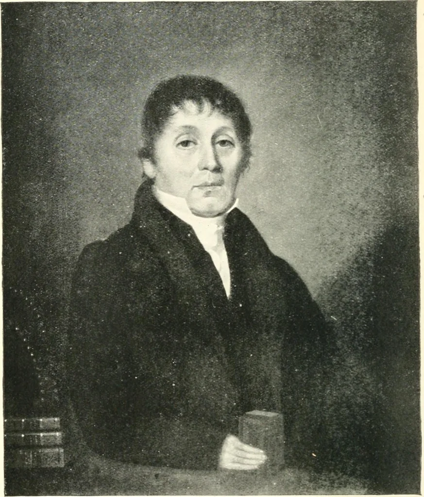 An illustration from The Millers of Haddington, Dunbar and Dunfermline; a record of Scottish bookselling, 1914, leaf 9