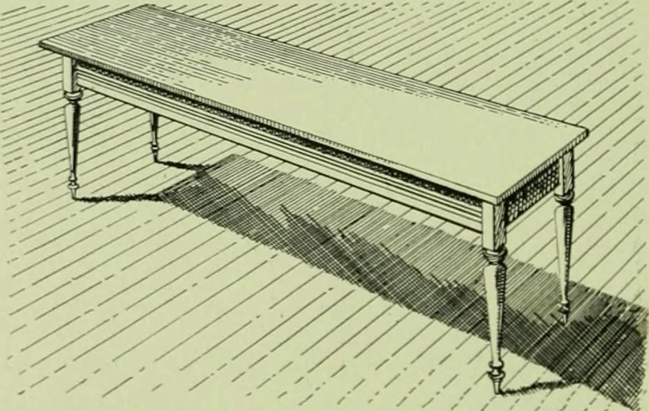 An illustration from Millwork catalogue : makers of the original patent dowelled doors, sash, blinds, fine interior finish, store and office fixtures, bank counters, dealers in lumber, etc, 1904, leaf 161
