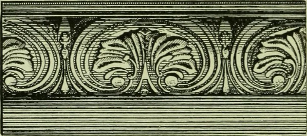 An illustration from Millwork catalogue : makers of the original patent dowelled doors, sash, blinds, fine interior finish, store and office fixtures, bank counters, dealers in lumber, etc, 1904, leaf 181