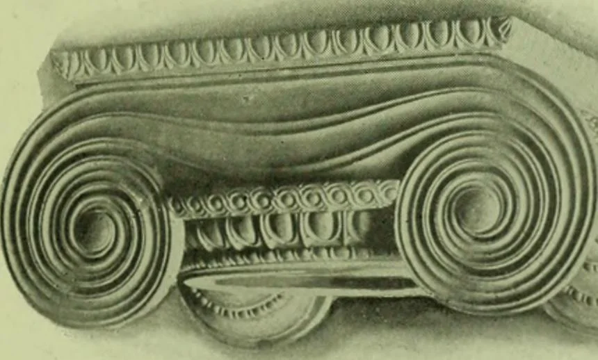 An illustration from Millwork catalogue : makers of the original patent dowelled doors, sash, blinds, fine interior finish, store and office fixtures, bank counters, dealers in lumber, etc, 1904, leaf 190